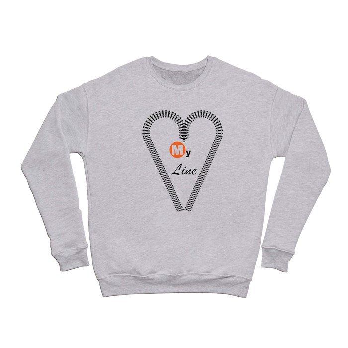 Heart My Line Crewneck Sweatshirt
