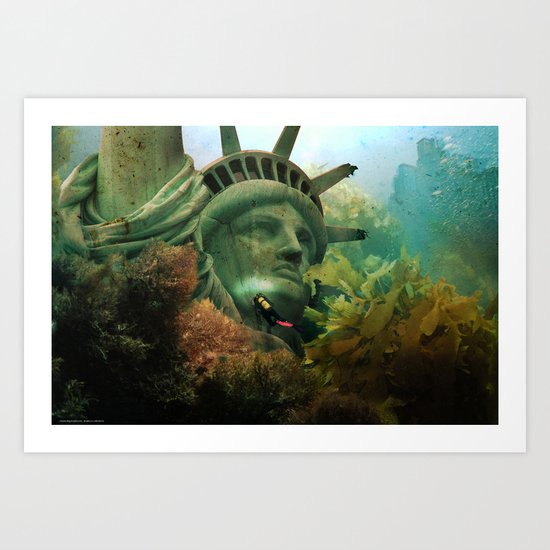 East Coast Sightseeing Art Print