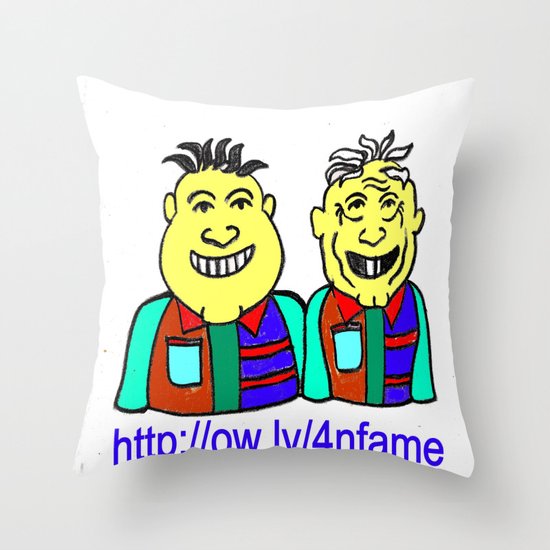 Young And Old Throw Pillow