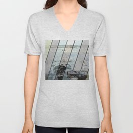 Ocean Sized V Neck T Shirt