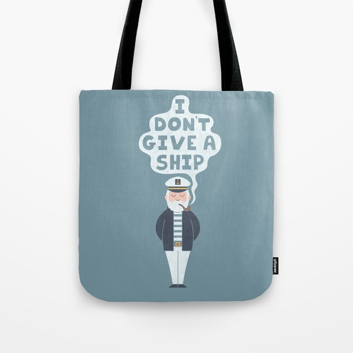 Indifferent Captain Tote Bag