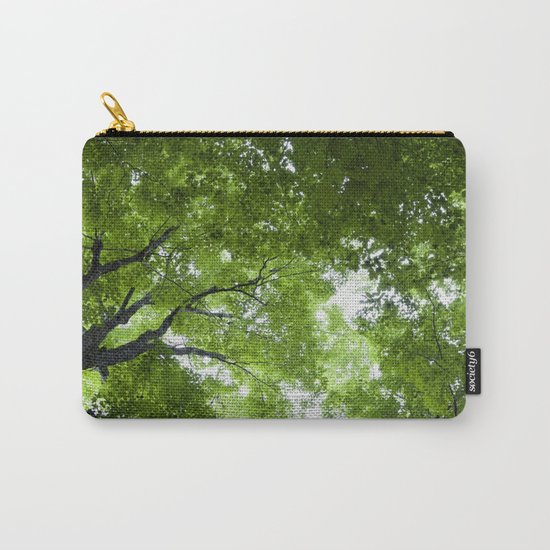 Leaves and Lace Carry-All Pouch