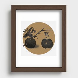 Autumn Apples - Gold Recessed Framed Print