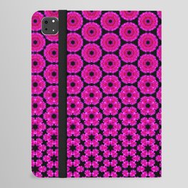 Electric magenta rose flower iPad Folio Case