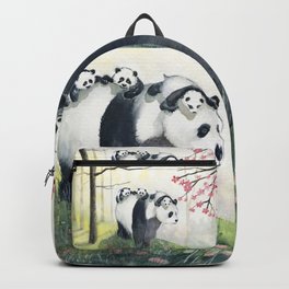 Panda family Backpack