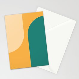 Modern Minimal Arch Abstract LXIX Stationery Card