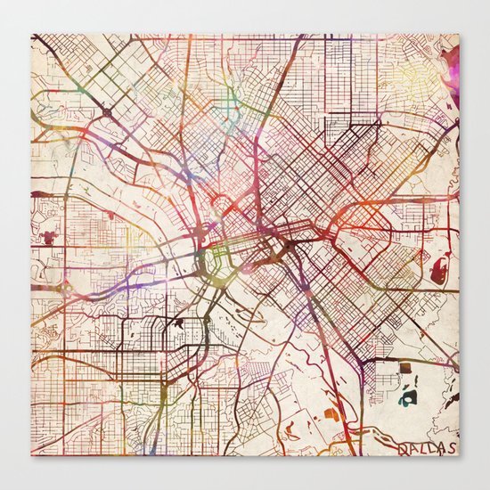 Dallas Canvas Print
