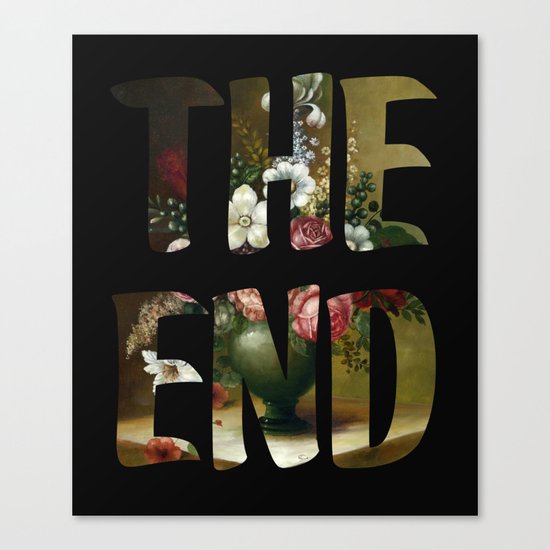 The END Canvas Print
