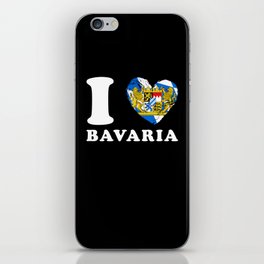Bayern I Love Bavaria iPhone Skin