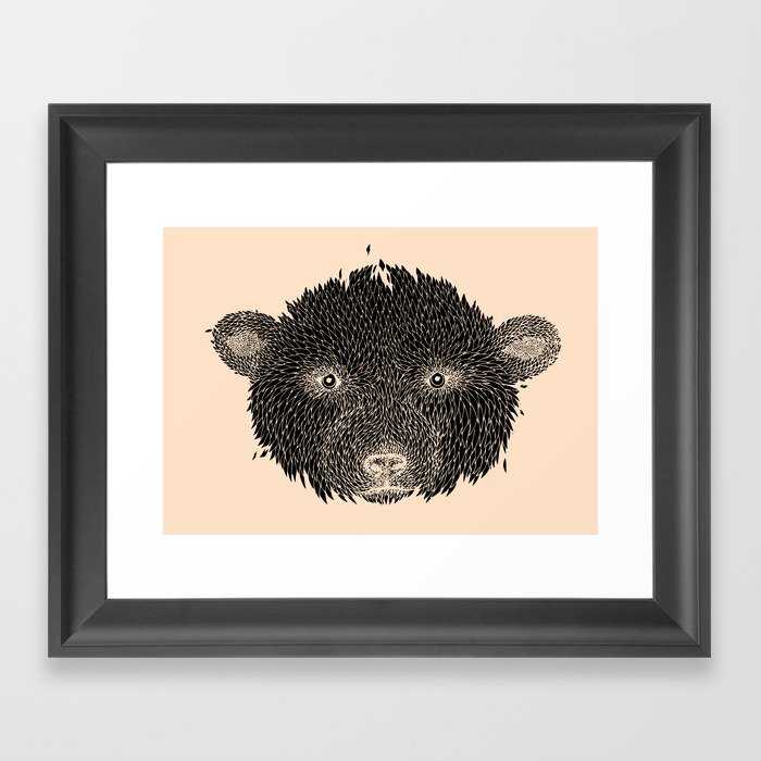 bear Framed Art Print