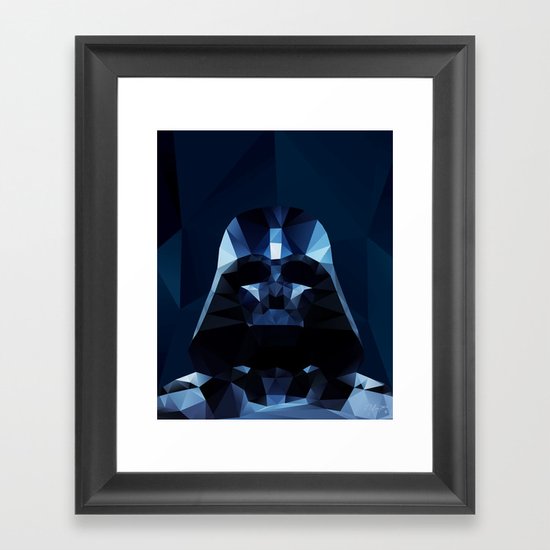 Darth Framed Art Print