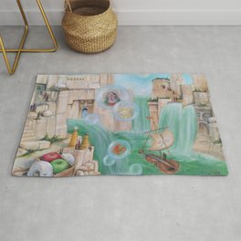 Gregory Pyra Piro surrealism oil painting ref 158235 Rug