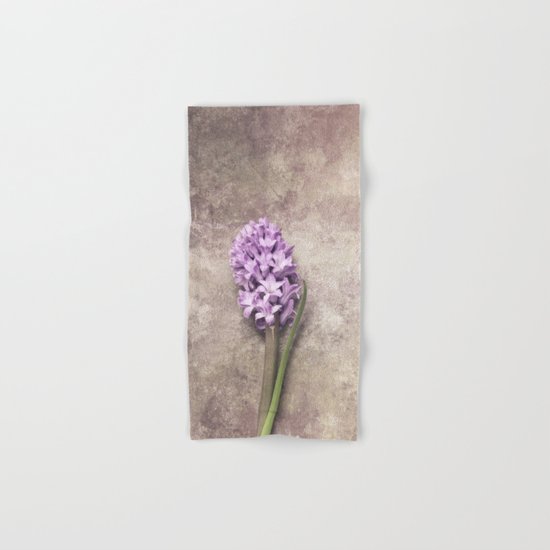 Light Purple Hyacinth Hand & Bath Towel