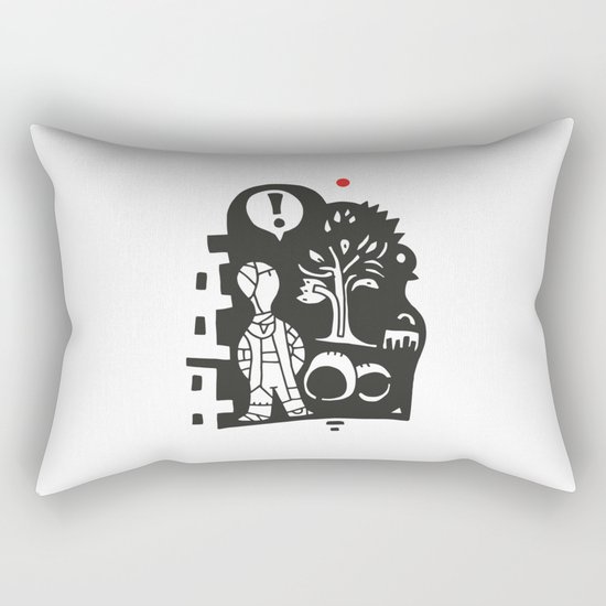 Oh Rectangular Pillow