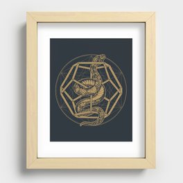 SACRED SERPENT Recessed Framed Print