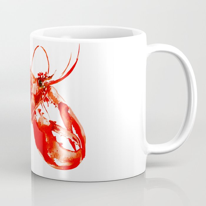 Red Kitchen Seafood Red Lobster Design Art Painting Boston