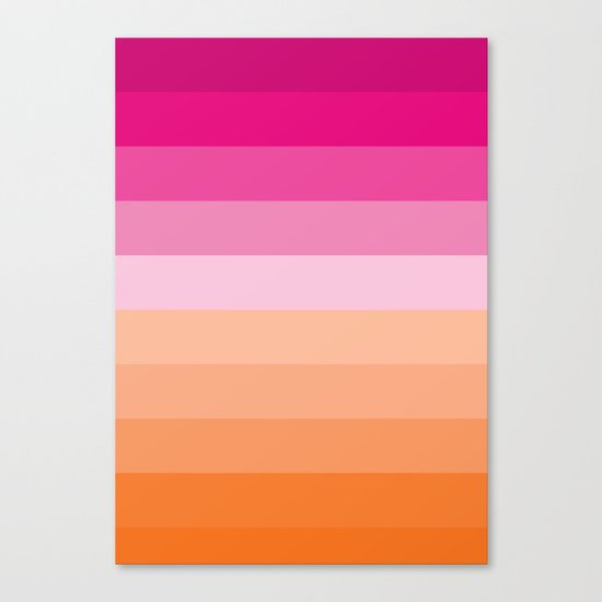 linear Canvas Print