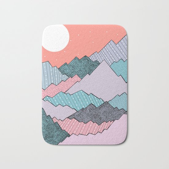 Mountain Tones Bath Mat
