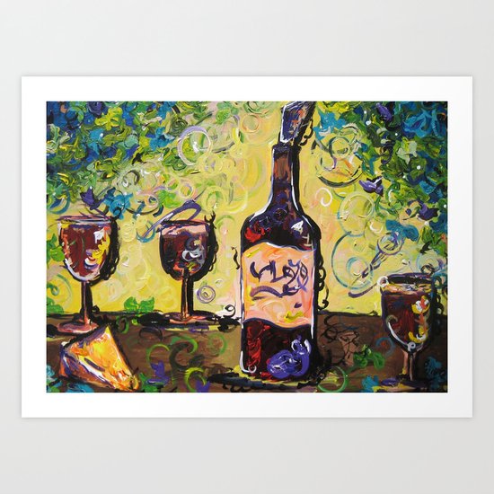 Lush Buffet Art Print