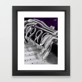 Close-Up Clarinet Art Print Framed Art Print