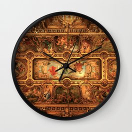Midnight with Botticelli, Raphael, Michelangelo, & Perugino, Sistine Chapel, Rome Wall Clock