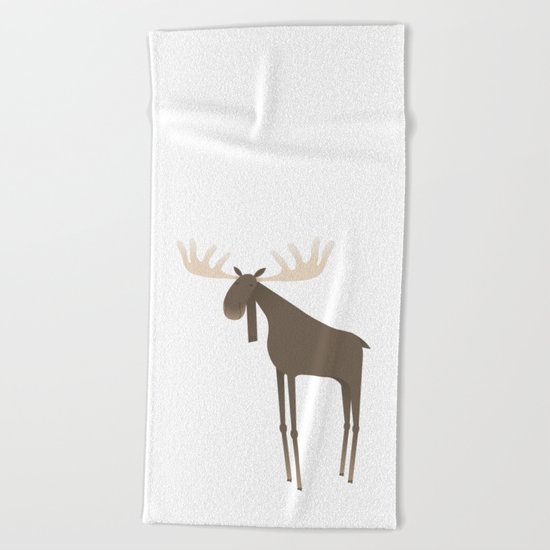 Moose Beach Towel