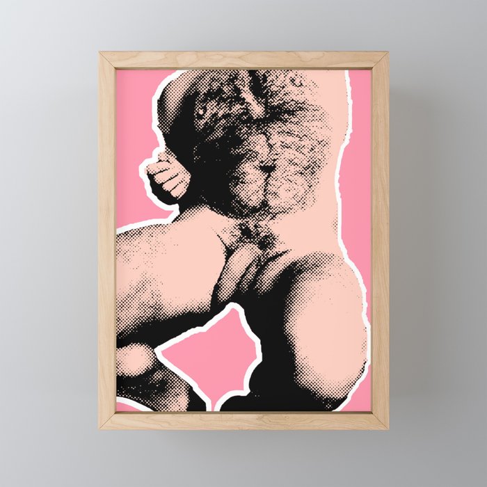 Nude Framed Mini Art Print