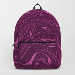 Purple and pink mix colors raster marble style abstract background Backpack