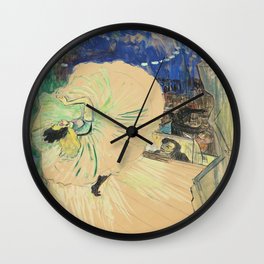 Henri de Toulouse-Lautrec - La Roue (1893) Wall Clock