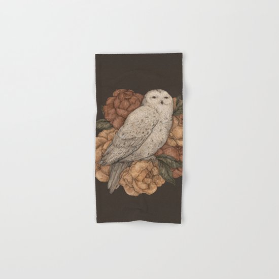 Snowy Owl Hand & Bath Towel