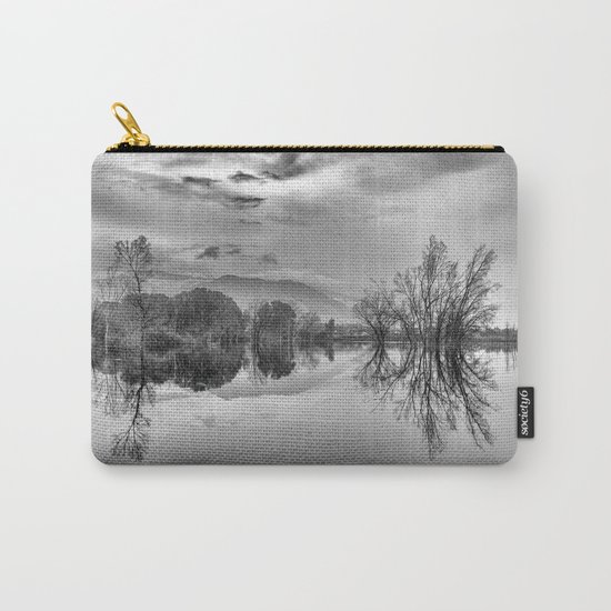"Mammoth Paradise" Bw Carry-All Pouch