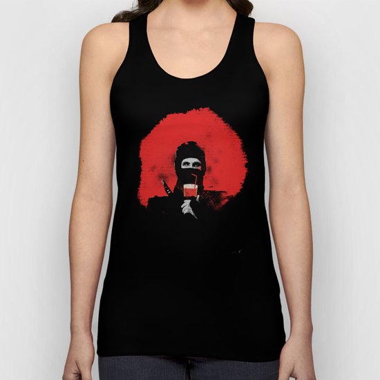 American ninjas like Bloody Mary Unisex Tank Top