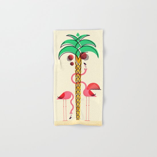 There are always coconuts for those who want to see them Hand & Bath Towel