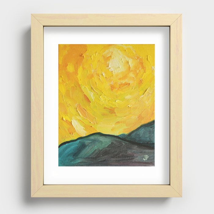 Adirondack Heatwave pvt Recessed Framed Print