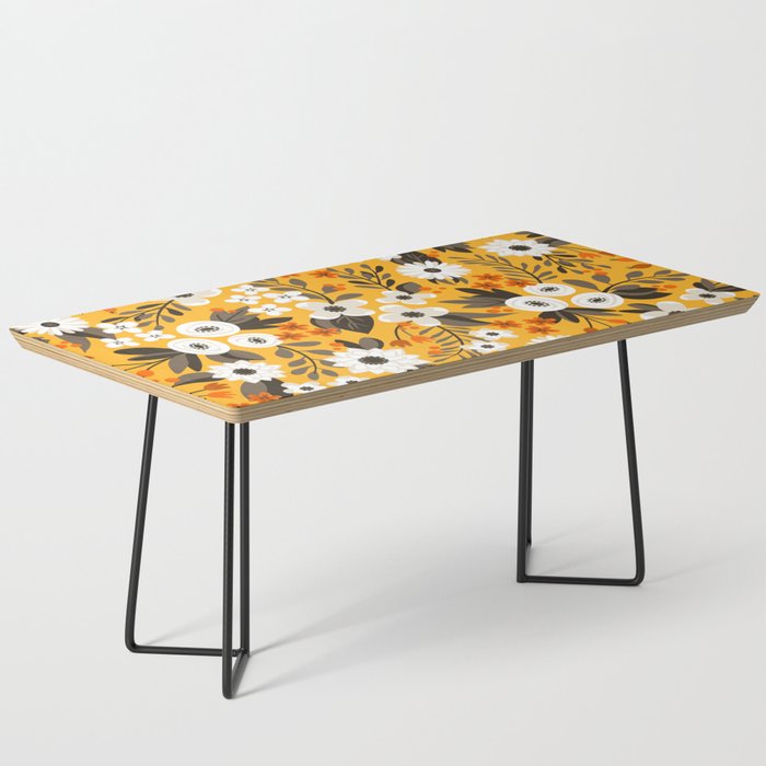 Modern Autumn Floral Coffee Table