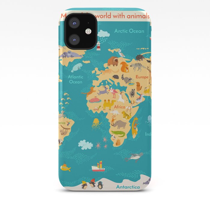 Arctic & Antarctic Animals iPhone 11 case Arctic & Antarctic Animals iPhone 11 case