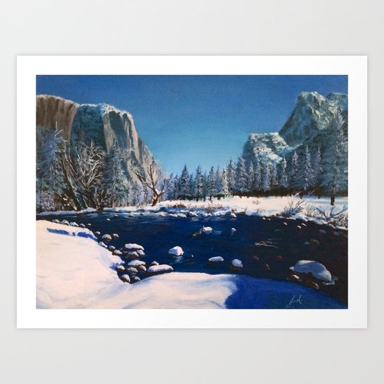 Winter Wonders Art Print