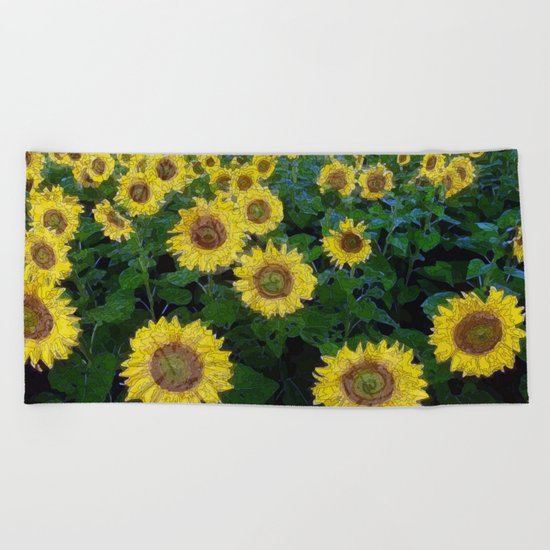 Find the bee two Beach Towel