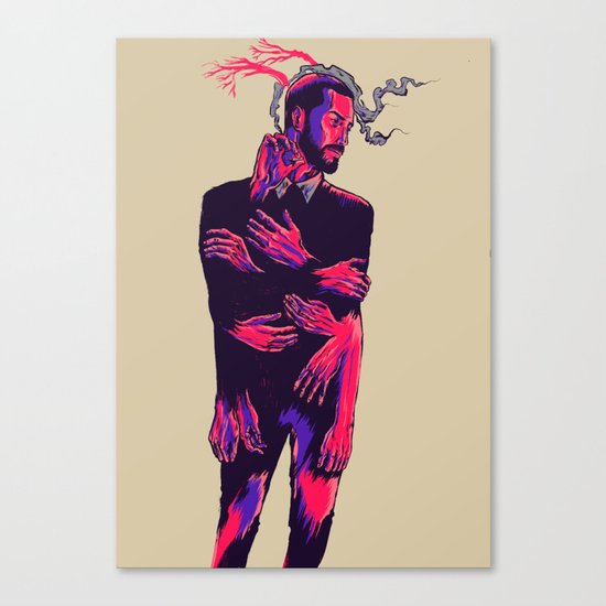 Not Myself Canvas Print