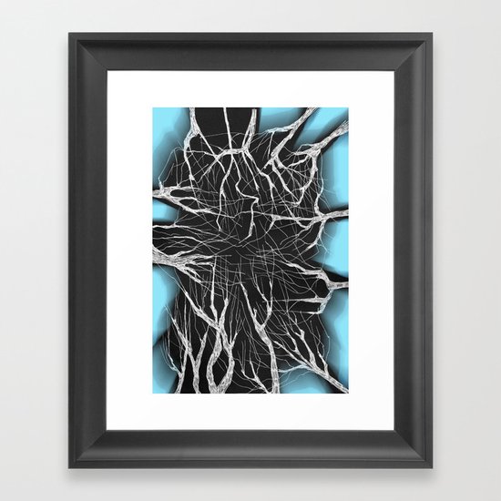 SkyShadows Framed Art Print