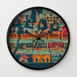 Vynil collection Wall Clock