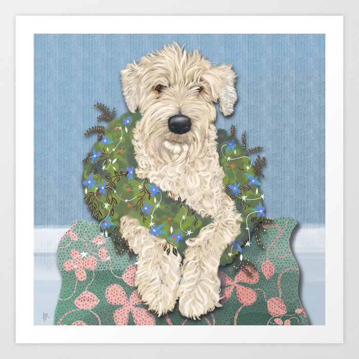 Wheaten Terrier Art Print