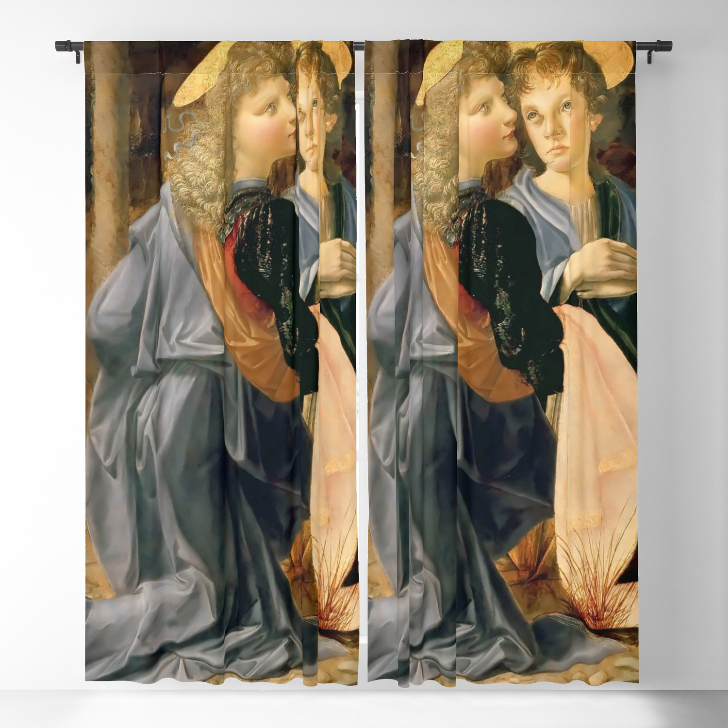 Andrea Del Verrocchio And Leonardo Da Vinci Baptism Of Christ