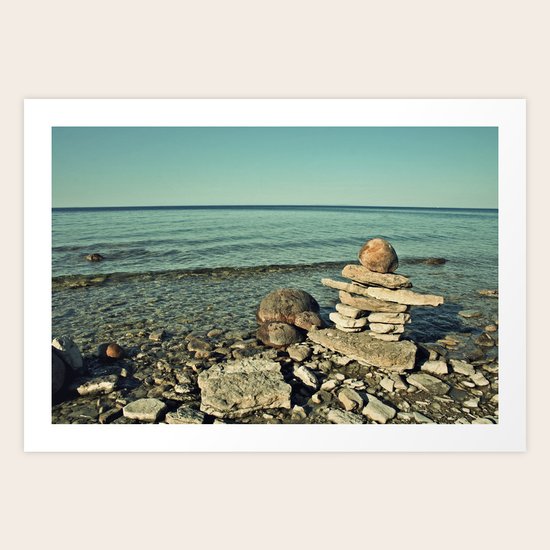 Inukshuk Art Print