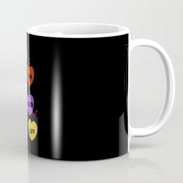 Art You Need Love Colorful Hearts Valentines Day Mug