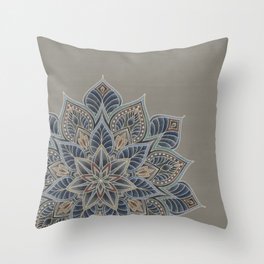 Essence - earth/multi Throw Pillow