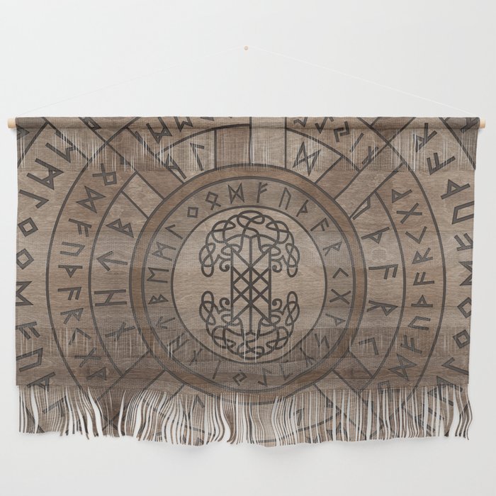 Web of Wyrd The Matrix of Fate and Tree of life Wall Hanging