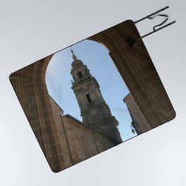 Spain Photography - Beautiful Cathedral In Lugo Picnic Blanket