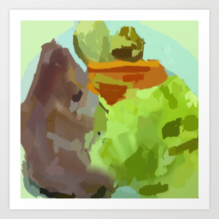 Pork Cabbage And Potatoes Art Print By Bakeregeleia Society6