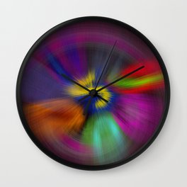 color circulo Wall Clock